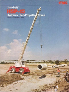 Link-Belt HSP-15 Specifications
