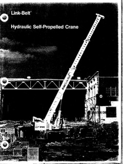 Link-Belt HSP-25 Specifications