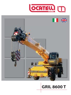Locatelli GRIL 8600T Specifications