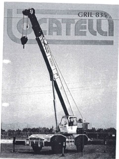 Locatelli GRIL 835 Specifications