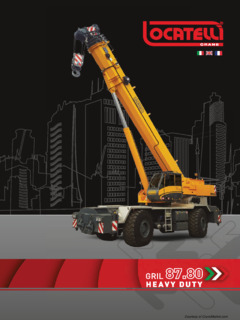 Locatelli GRIL 87.80 Specifications