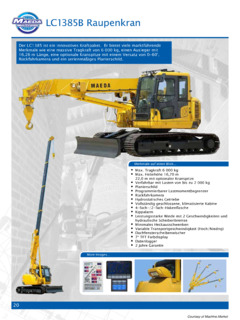 Maeda LC1385B Specifications