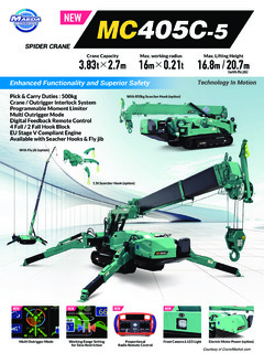 Maeda MC405C-3 Specifications