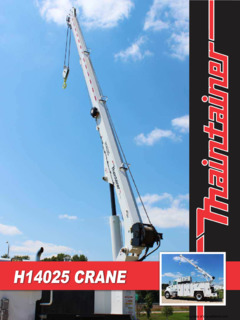Maintainer H14025 Specifications