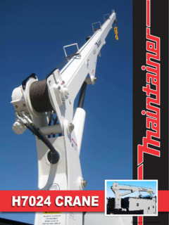 Maintainer H7024 Specifications