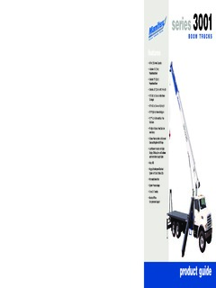 Manitex 3071C Specifications