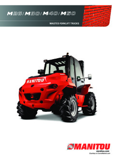 Manitou M 40-4 Specifications