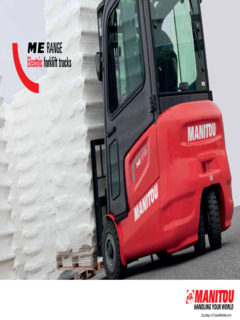 Manitou ME 318 Specifications