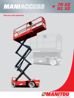 Manitou 78 XE Specifications CraneMarket