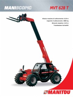 Manitou MVT 628 T Specifications