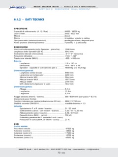 Manotti IRS 50 Specifications