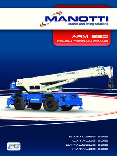 Manotti ARM 850 Specifications