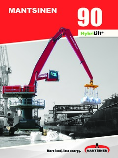 Mantsinen 90 HybriLift Specifications