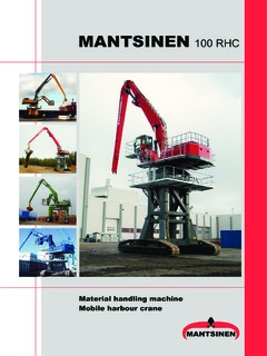 Mantsinen 100 RHC Specifications