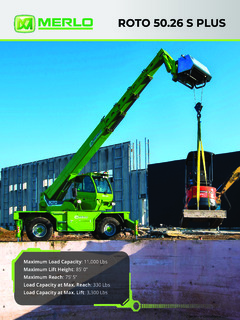 Merlo ROTO 50.26 S PLUS Specifications