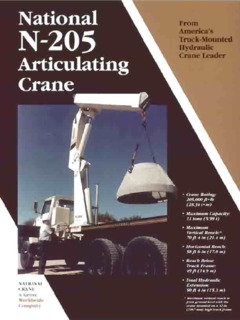 National Crane N-205 Specifications