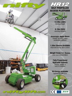 Niftylift HR12 Specifications