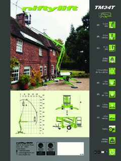 Niftylift TM34T Specifications