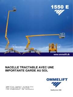 Omme Lift 1550 EXB Specifications