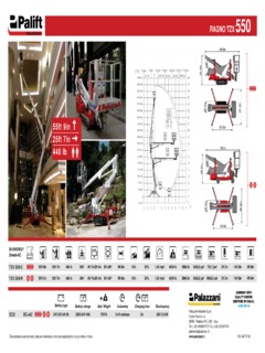 Palazzani TZX 550/R Specifications