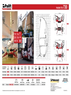 Palazzani TZX 730/R Specifications
