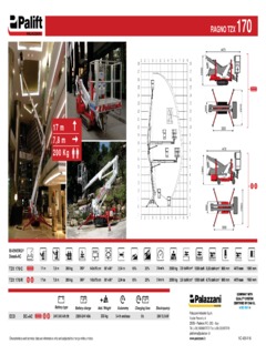 Palazzani TZX 170/R Specifications