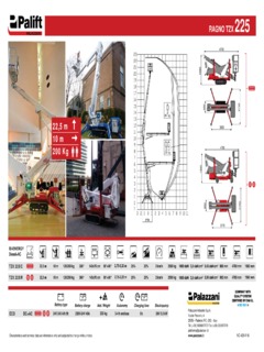 Palazzani TZX 225/R Specifications