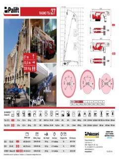 Palazzani TSJ 27/R Specifications
