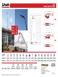Palazzani TSJ 35/R Specifications
