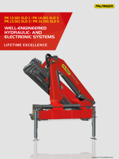 Palfinger PK 13.501 SLD 3 Specifications