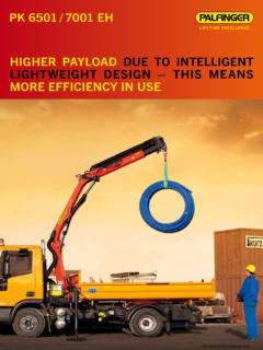 Palfinger PK 6501 Specifications
