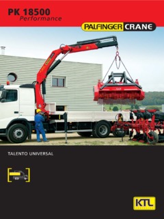 Palfinger PK 18500 Performance Specifications