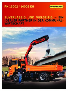 Palfinger PK 14002 EH Specifications