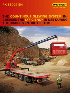 Palfinger PK 63002 EH Specifications