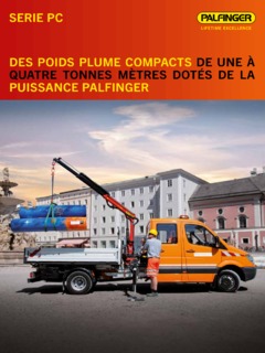Palfinger PC 1500 Specifications