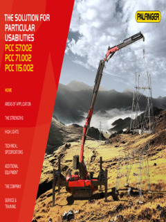Palfinger PCC 115.002 Specifications