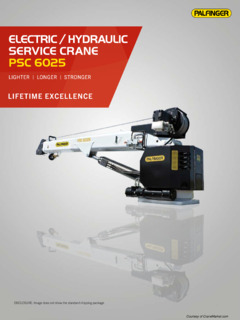 Palfinger PSC 6025 H Specifications