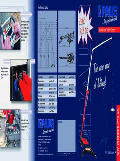 Paus Sky Worker PTK 25 Specifications