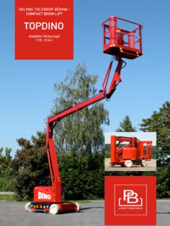 PB Platforms TOPDINO 121 II Specifications