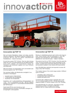PB Platforms S128-19E HT 4x4 Specifications