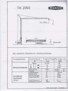Pekazett TK 2060 Specifications