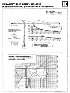 Pekazett 4310 CSMF Specifications