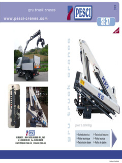 Pesci SE 37/3 Specifications