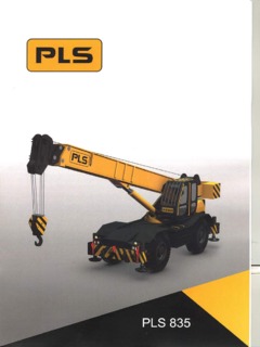 PLS PLS 835 Specifications