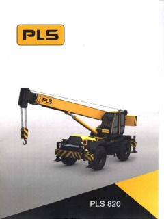 PLS PLS 820 Specifications