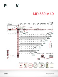 Potain MD 689 M40 Specifications