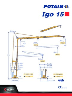 Potain Igo 15 Specifications