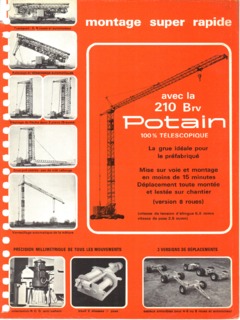 Potain 210 Brv Specifications