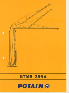 Potain GTMR 356 A Specifications