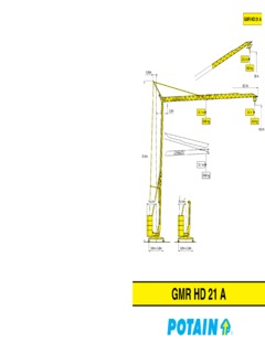 Potain GMR HD 21 A Specifications